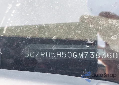 2016 Honda Hr-V Ex z USA, uszkodzony, nr VIN 3CZRU5H50GM738360